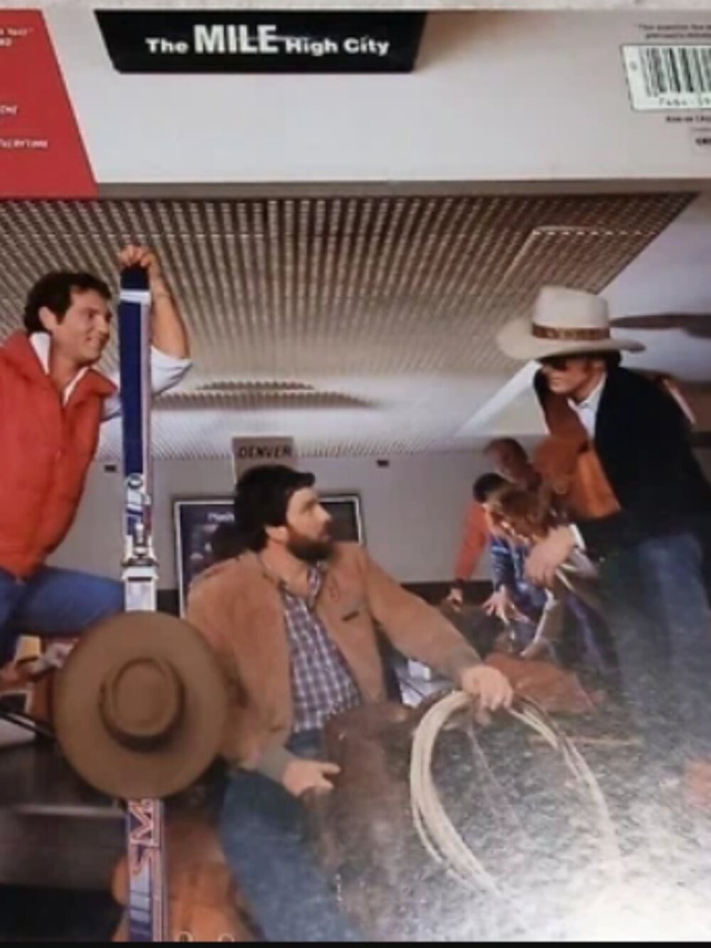 Larry Gatlin & The Gatlin Brothers - Houston To Denver 12" Vinyl LP (1984 Promo)
